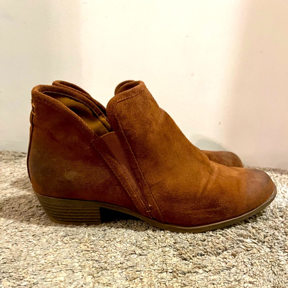 SO Suede Booties (Kohls)